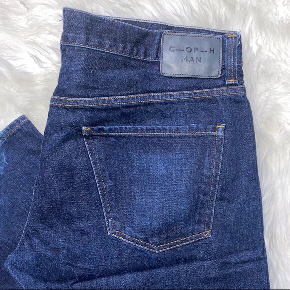Citizens of Humanity Jeans Men Size 38 Button Fly Dark Wash - Picture 2 of 4